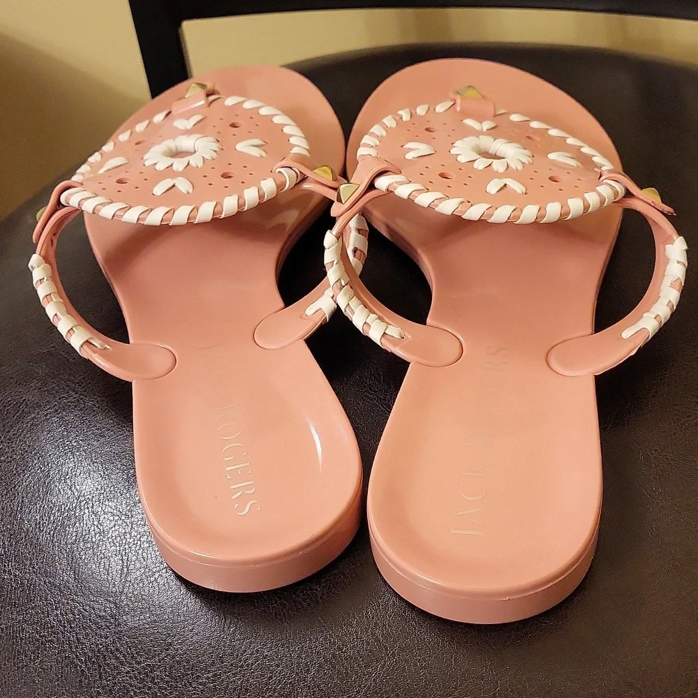 Jack Rogers Georgica Jelly sandals  Nwot